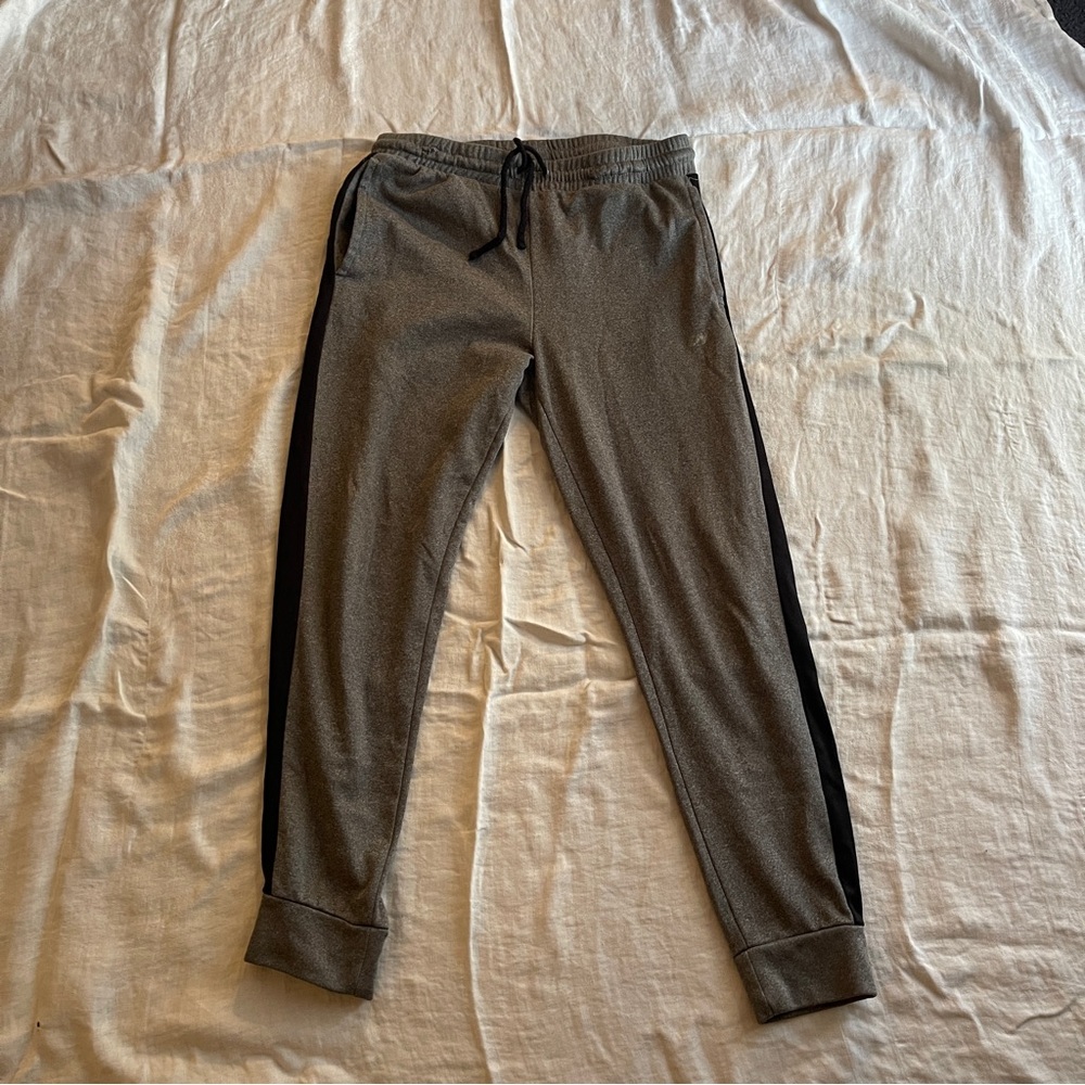 Unipro Exercise pants,Small side pockets, drawstring,elastic waist,cuffed bottom